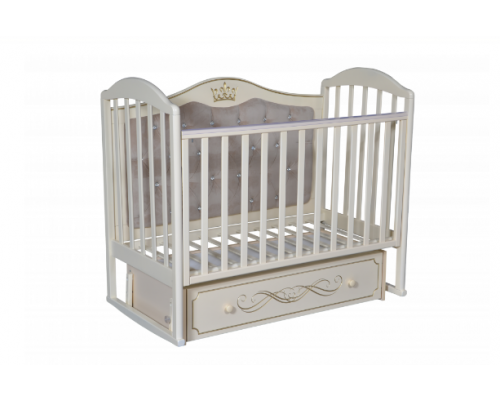 Детская кроватка ''Анита'' 999 с мягкой спинкой